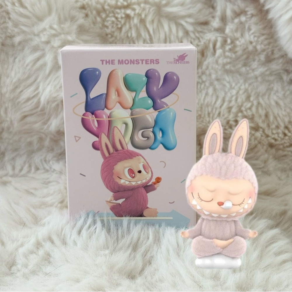 BRAND NEW THE MONSTERS Lazy Yoga Series Figures - Sleeping